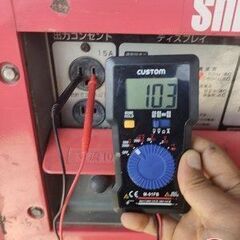 【引取限定】Shindaiwa/新ダイワ　EGW180MC-i 防音型エンジン溶接兼用発電機 溶接機 ウェルダー 稼働時間713h【ハンズクラフト宮崎新名爪店】【中古】の画像