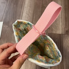 シューズ袋　　ハンドメイド品の画像