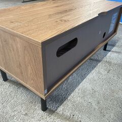 値下げ【良品】LOWYA TV台 ラタン調 お洒落  早い者勝ち！ 引取歓迎 配送OKの画像