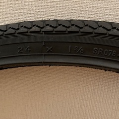 ２４インチ　ママチャリ、シティサイクル用タイヤ一本の画像