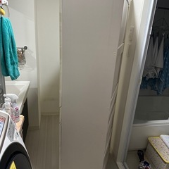 中古　収納　タンス　前開き扉　ランドリー収納の画像