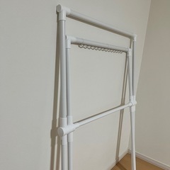ニトリX型物干し(HW01X ホワイト)　の画像