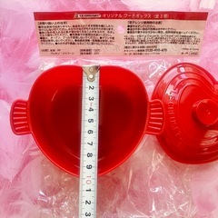LE CREUSET オリジナルフードボックス タッパーの画像