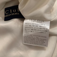 IRIS Club 水玉模様 半袖ひざ丈ワンピースの画像