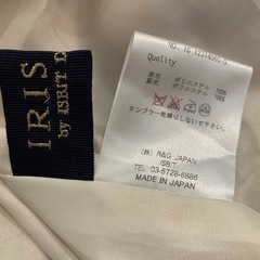 IRIS Club 水玉模様 半袖ひざ丈ワンピースの画像