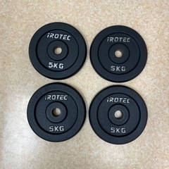 IROTEC アイアンプレート 5kg 4枚セットの画像