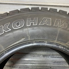 スタッドレス　ヨコハマ　ジオランダーI/T-S 245/70R17 2018年の画像