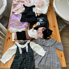 女の子ベビー服いろいろ 70〜80の画像
