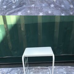 JM20341Y  伸縮式レンジ台 ・外寸 　幅：約35cm 高さ：約43cm 奥行：約35～61cm中古品【取りに来られる方限定】の画像