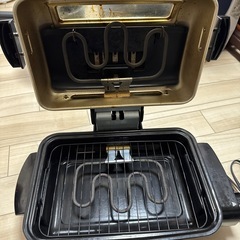 山善　魚焼きグリルの画像