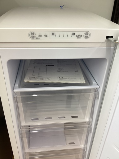 【トレファクマーケット久喜店】IRIS OHYAMA　1ドア冷凍庫 80L　2024年製
