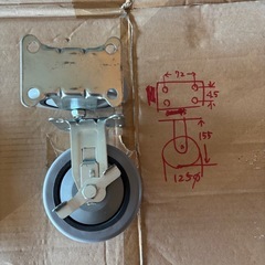 125mm キャスター の画像