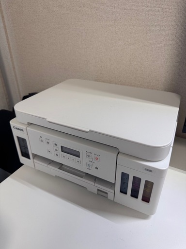 【Canon】プリンター G6030／ホワイト・美品
