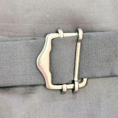 ✨美品✨Luigi Bianchi Mantova ベスト ジレ ダブルボタン 黒 ブラック メンズ ビジネス フォーマル ジャケット風 スタイリッシュの画像