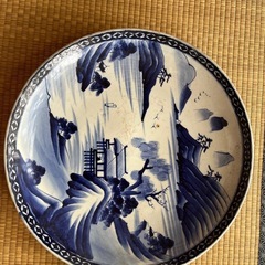 昔の大皿3枚の画像