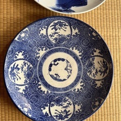 昔の大皿3枚の画像