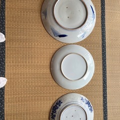 昔の大皿3枚の画像