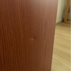 木目調冷蔵庫の画像