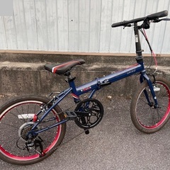 ほぼ未使用！マセラティ 折りたたみ自転車 20インチの画像