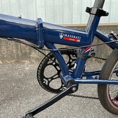 ほぼ未使用！マセラティ 折りたたみ自転車 20インチの画像