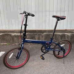 ほぼ未使用！マセラティ 折りたたみ自転車 20インチの画像