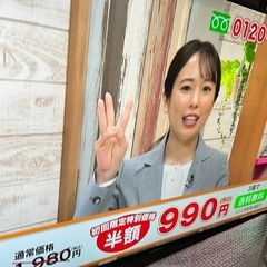 SONY 49V型サイズTVの画像