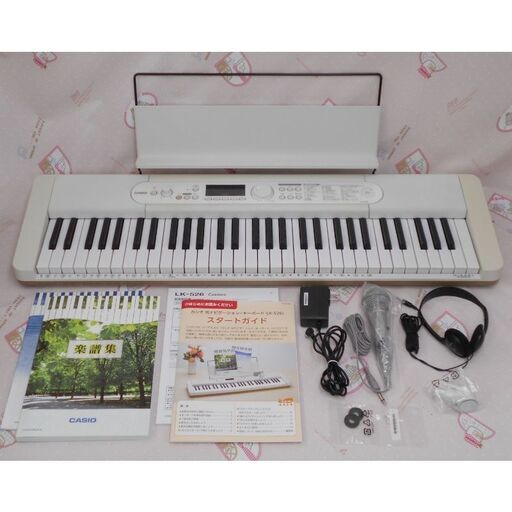 ♪CASIO/カシオ LK-526 光ナビゲーション キーボード 電子ピアノ 2022年♪