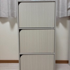 ニトリ 収納 棚 カラーボックスの画像