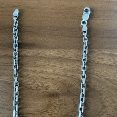 イタリア製　シルバー　ネックレス　定価5000円の画像