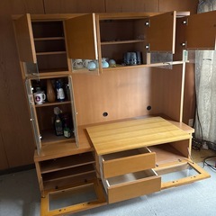 テレビ台　収納多数　差し上げますの画像