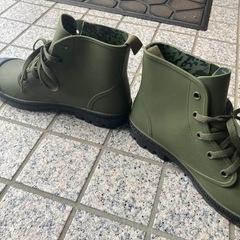レインブーツ26センチの画像