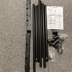新品　LIFELEX 脚が抜けないパイプハンガー 上下伸縮タイプの画像