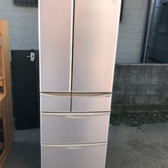 2013年製 SHARP 6ドア 501L冷蔵庫 SJ-XF50Y-Cの画像