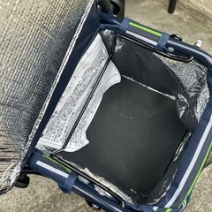 マキテック老舗メーカー シルバーカー らくらくスリム 保冷バスケットの画像