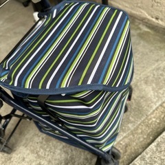 マキテック老舗メーカー シルバーカー らくらくスリム 保冷バスケットの画像