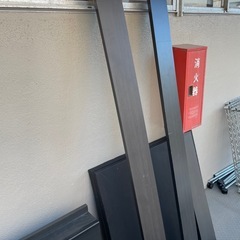 シングルベッド　フレームのみ　ブラックの画像