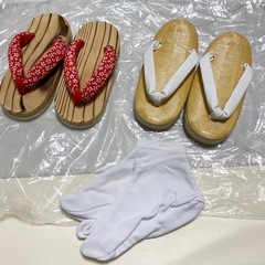 子供用(15cm)草履、下駄、足袋のセット