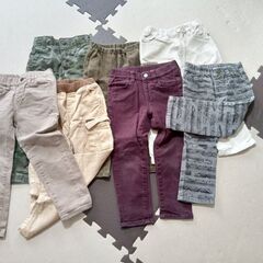 男児用(100cm)冬物の洋服19点の画像