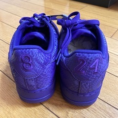 新品Kobe Bryant × Nike Air Force 1 Low "Court Purple"27cm27cmの画像