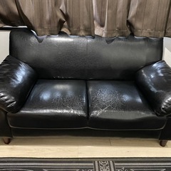 レザーソファの画像