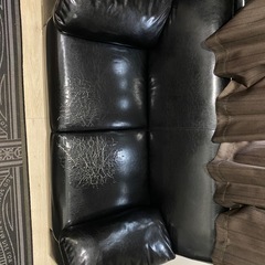 レザーソファの画像