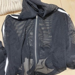 鍵網ベスト　ジャンパー　メッシュジャンパーの画像