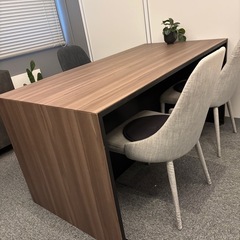 オフィス　カウンターデスク154×76センチの画像