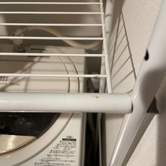 伸縮ランドリーラックの画像