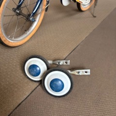 補助輪つき自転車の画像