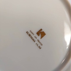 KURIYAMA  ガラスデザートカップ＆お皿 5客セットの画像