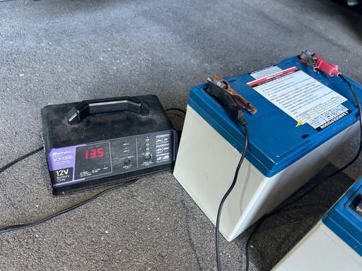 パワーソニック　PS-121000  ディープサイクル　サブ　バッテリー　  12V  100A  トイファクトリーのバーデンから取り