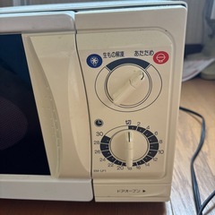 サンヨー電子レンジの画像
