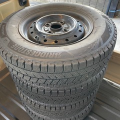 安心の国産タイヤブリヂストンプリザックVRX3 145/80R13 4721
の画像