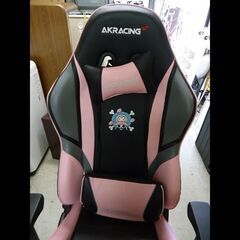 札幌お引き取り限定◆家具◆AKRacing×ONE PIECE◆ワンピース◆コラボ ゲーミングチェア◆チョッパーモデル◆ピンク◆W70 D70 H128-135の画像